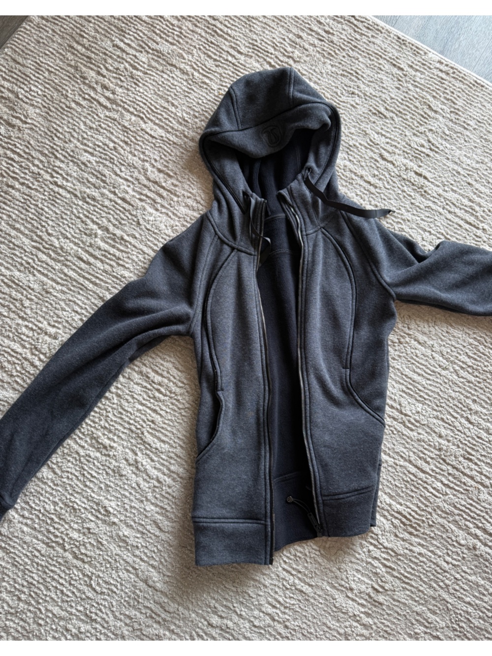 Lululemon double lined zip up